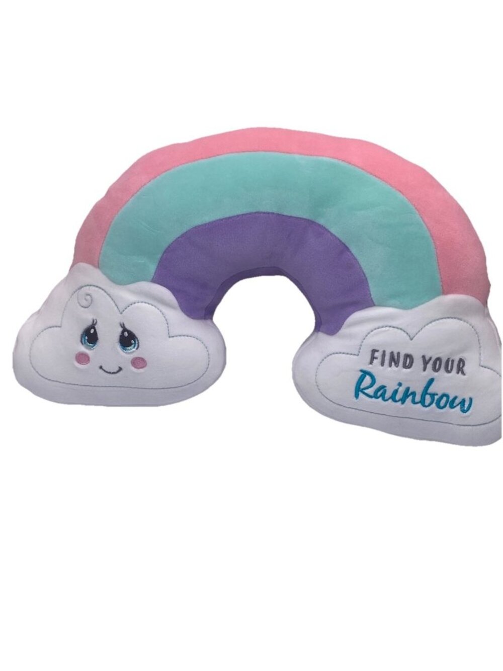 Precious Moments Pastel Shaped Plush Aurora Find Your Rainbow NWT